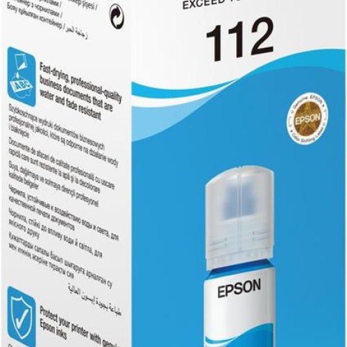 Epson T06C2 (112) Cyan Mavi Şişe Mürekkep