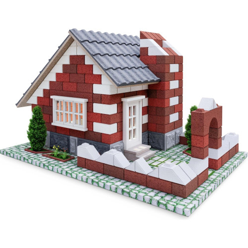 Eshel Maket Tuğla Kulübe Villa 1:24 Ölçek