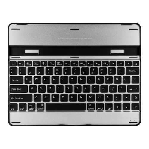Everest Siyah Bluetooth Aluminum Q Multimedia Kablosuz Klavye