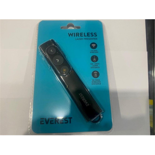 Everest 2.4Ghz Kablosuz Type C Profesyonel Sunum Cihazı 100-200 Metre Lazer 50-100 Metre Wıreless-11 2.4Ghz Kablosuz Type C Profesyonel Sunum Cihazı (100-200mt Lazer)(50-100mt Wıreless )