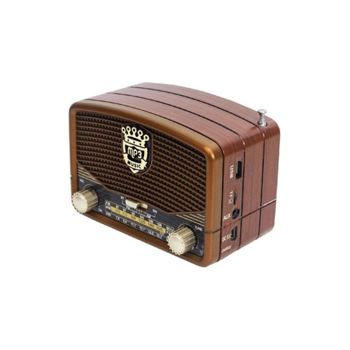 Everton Bluetooth USB-SD-FM Nostaljik Radyo Şarjlı