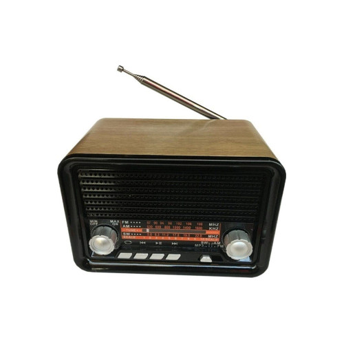 Everton Bluetooth-USB-SD-FM Nostaljik Radyo Müzik Kutusu