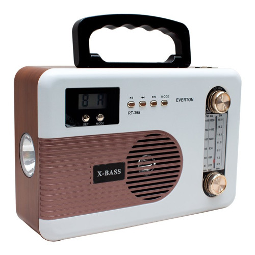 Everton Bluetooth-USB-SD-FM Nostaljik Radyo Müzik Kutusu