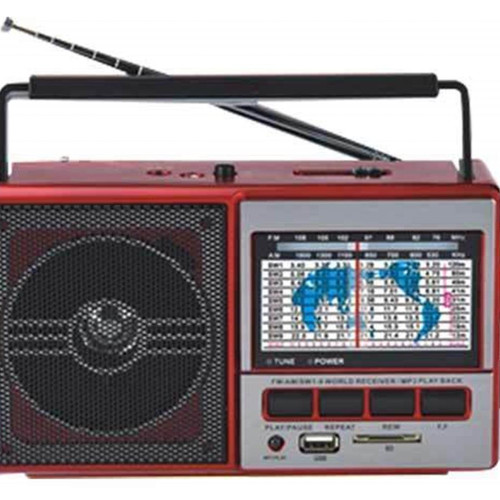 Everton Fm-Usb-TfCard-mp3 Bluetooth Şarjlı Nostaljik Radyo