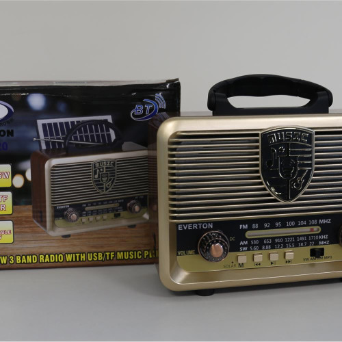 Everton RT-720 Bluetooth-USB-SD-FM Nostaljik Radyo