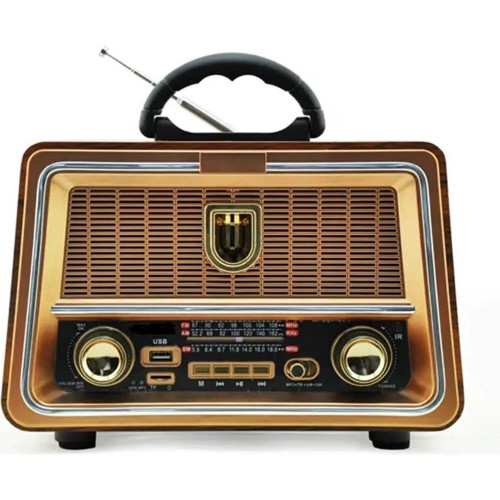 Everton Radyo -TF Card - Usb Kumandalı Nostaljik Radyo