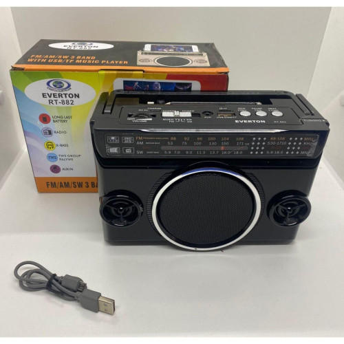 Everton Bluetooth - USB - SD Cart - FM Radyo Nostaljik Radyo