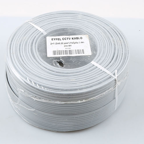 Eyfel EF-C450 4+1 2x0.22 Folyolu Lüks 250M CCTV Kablo