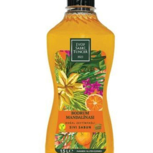 Eyüp Sabri Tuncer Bodrum Mandalinası Sıvı Sabun 1500 ml