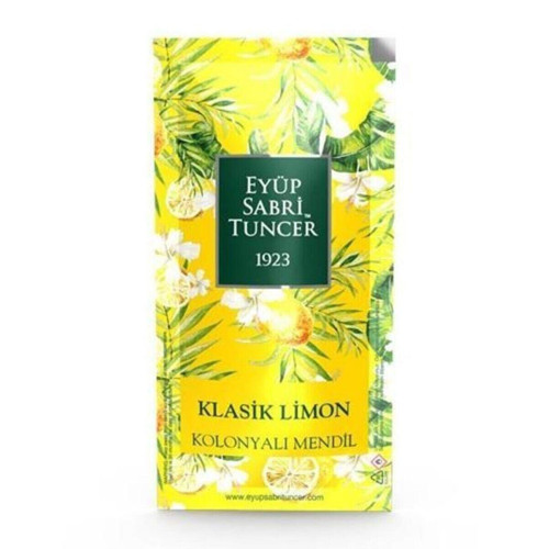 Eyüp Sabri Tuncer Klasik Limon Kolonyalı Mendil Küçük 150 Li Paket