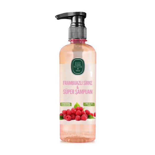 Eyüp Sabri Tuncer Frambuazlı Sirke 500 ml Şampuan Pet Şişe