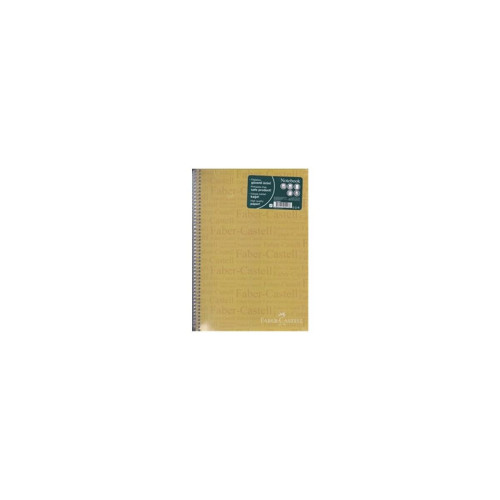 Faber-Castell Defter Typo Plastik Kapak Çizgisiz 120 YP 5075000044