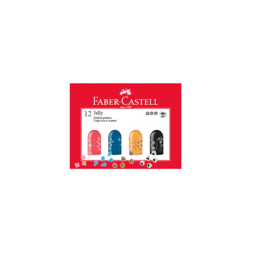 Faber-Castell Kalemtraş Jelly Kalemtraş (12 Li Paket)