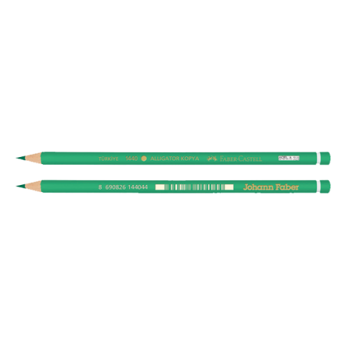 Faber-Castell Kopya Boya Kalemi Yeşil 12'li (1 Paket 12 Adet Kalem)