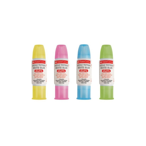 Faber-Castell Beyaz Tutkal 28 Ml Stand 20 Li (20 Li Paket)