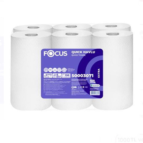 Focus 50003071  Extra Jumbo Hareketli Havlu 130 Metre 1x6