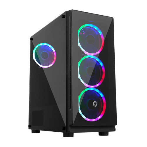 Frisby FC-9280G-4F Gaming Kasa (4xDual-Ring Fan)1 x USB 3.0 Port, 2 x USB 2.0 Port, Audio Ses