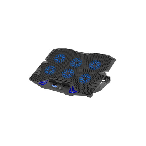 Frisby Notebook Soğutucu 6 Fan LCD Kontrol Panel Metal Izgara 5 Kademeli Yükseklik