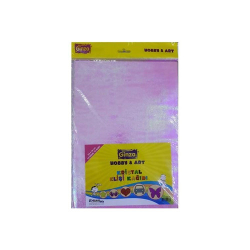 Ginza Elişi Kağıdı Desenli Kristal 24x34 10 Renk GN-282