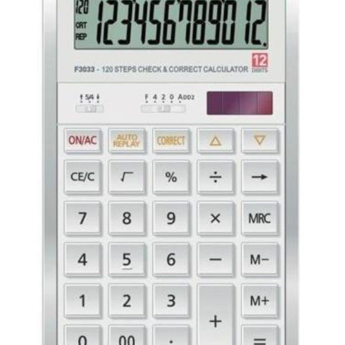 Gıpta Hesap Makinası Masa Üstü 12 Hane F3033