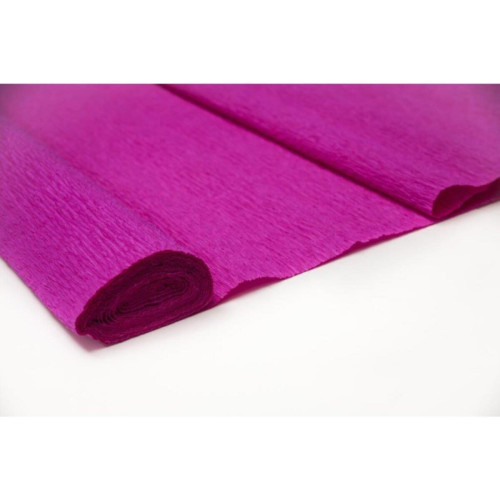 Gıpta Krapon Kağıdı 50 x 200 Cm Krepon Kağıdı Fuşya (10 Lu Paket)