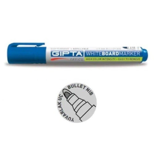 Gıpta Tahta Kalemi Yuvarlak Uçlu 5.0 MM Mavi (12 Li Paket)