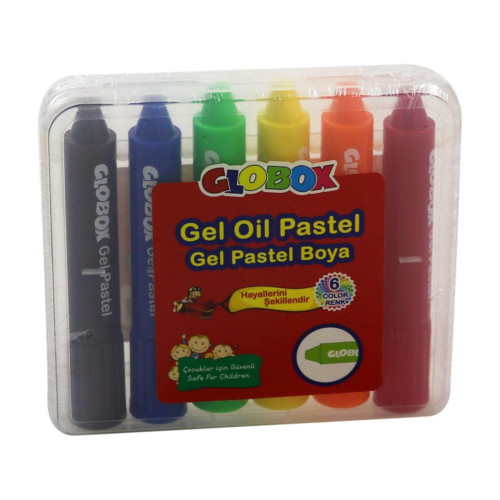 Globox Jel Pastel Boya 6'Lı