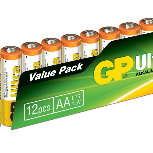 Gp AA Boy Ultra Alkalin Kalem Pil 12 Li Paket