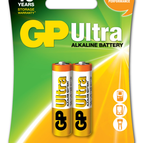Gp AA Boy Ultra Alkalin Kalem Pil 2 Li Paket