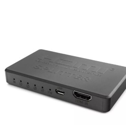 Hadron Hdx1372 Hdmi Splitter 4Port 4K-20 With Usb Power Cable