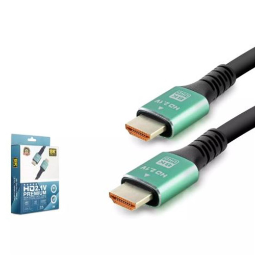 HADRON HDX2045 HDMI KABLO PVC 8K 60HZ 2.1V OPTIC OD8.0 3M SİYAH