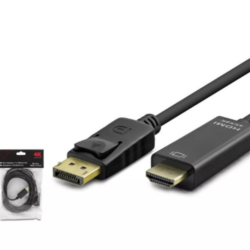 HADRON HDX7797 DISPLAY (M) TO HDMI (M) KABLO 4K 30HZ 3M SİYAH