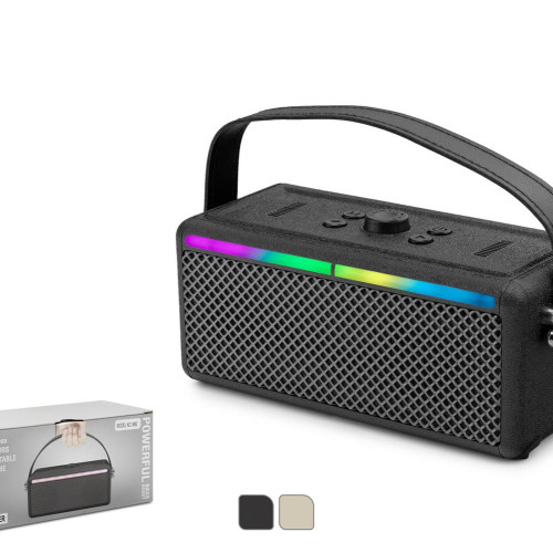 Hadron Siyah Bluetooth Speaker 185 x 78 x 78 MM Bluetooth Hoparlör
