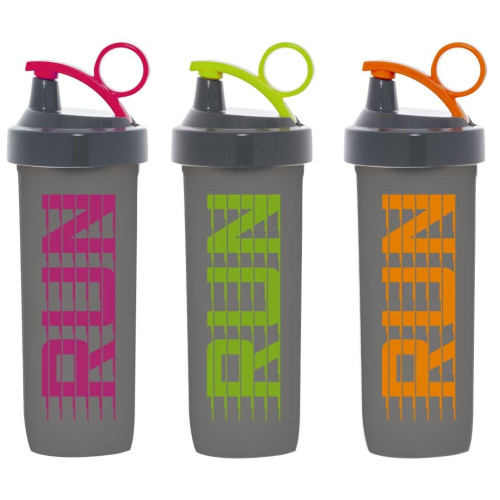 Herevin Desenli Shaker PP Run Kombin 740 ML Sporcu Matara (Karışık Renk 1 Adet)