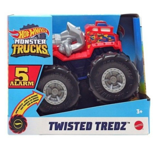 Hotwheels Monster Trucks Çek Bırak Araba (Karışık Renk 1 Adet)