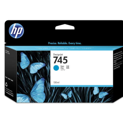HP 745 Cyan Mavi 300ML Plotter Kartuşu F9K03A