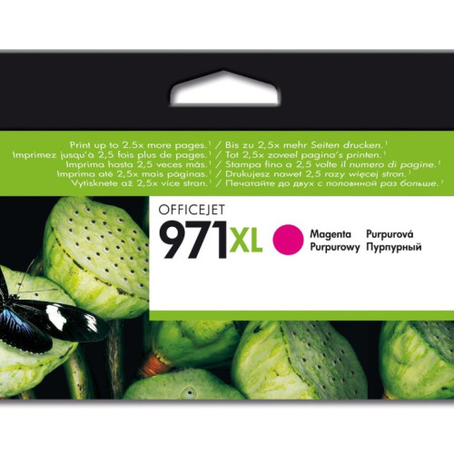 HP 971XL Magenta Kırmızı 6.600 Sayfa Kartuş CN627A