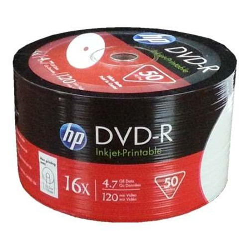 Hp DVD-R 4.7 GB -120min 16x 50 li Shrink