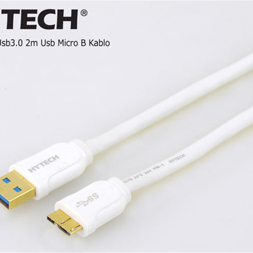 Hytech HY-W310 Usb3.0 2m Usb Micro B Note3-S5 + Harddisk Kablo