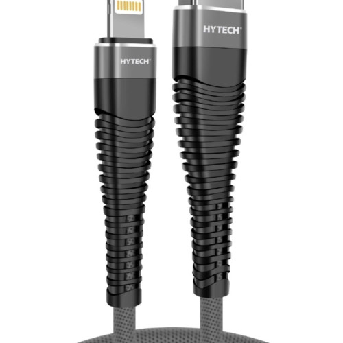 Hytech 3 Amper iPhone Lightning 2 Metre Gri Şarj Kablosu