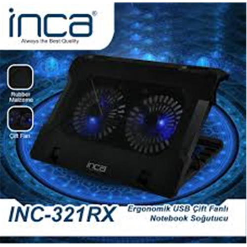 Inca Inc-321RX Çift Usb Sessiz Stand + Soğutucu