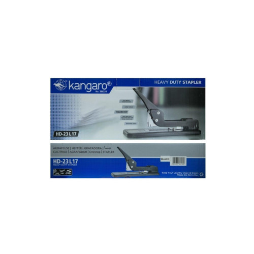 Kangaro Kollu Zımba Makinası 140 Sayfa 23/6 - 23/17 Siyah HD-23L17