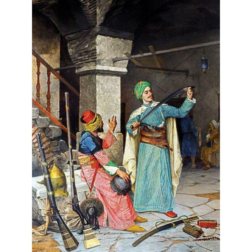 Keskin Puzzle Silah Tüccarı 1000 Parça Silah Tüccarı Puzzle