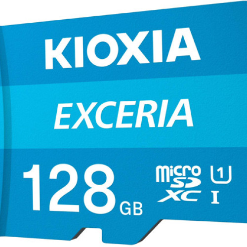 Kioxia 128 GB Exceria microSDXC UHS-1 C10 100MB-sn 128 GB Hafıza Kartı