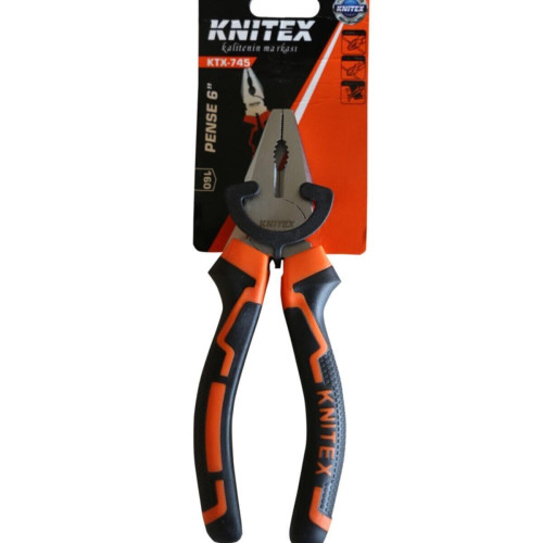 Knitex Pense 6 İnc 160 MM Pense Karbon Çelik-Krom