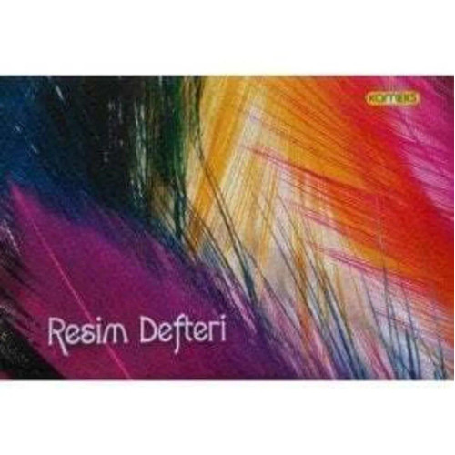 Komeks Spiralli Lüks Karton Kapak 15 Yaprak 25x35 Cm Resim Defteri (12 Li Paket)
