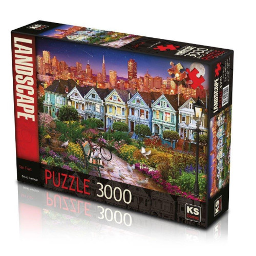 Ks Games San Fran 3000 Parça Puzzle
