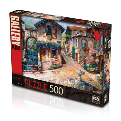 Ks Games The Fountain On The Square 500 Parça Puzzle