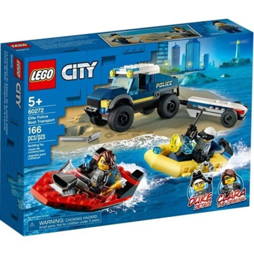 Lego City Elit Polis Tekne Taşıma Aracı