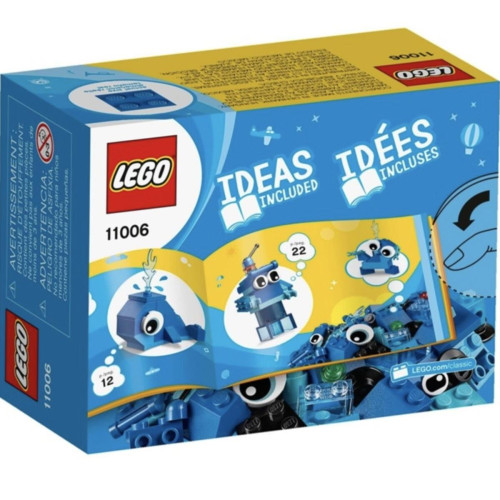 LEGO Classic Yaratıcı Mavi Yapım Parçaları